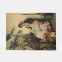 The Young Florist (por Carl Zewy)