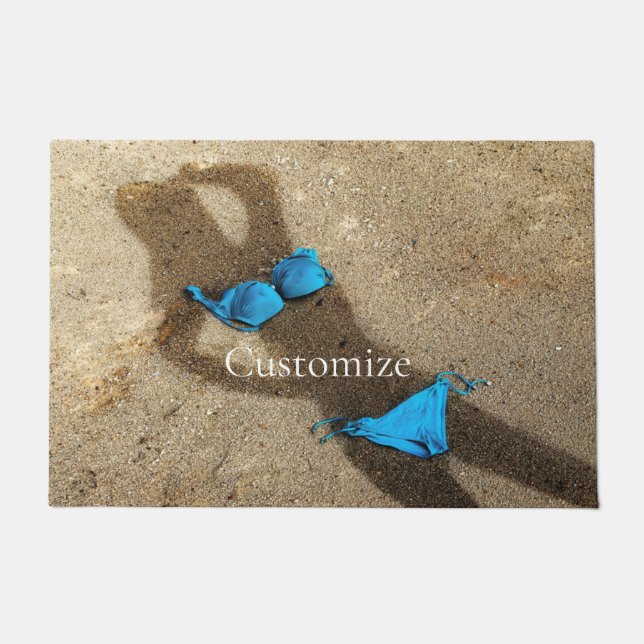 Tapete Thunder_Cove da Areia de Bikini Azul (Frente)