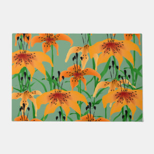 Tapete Tiger Lily Door Mat