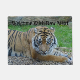 Tapete Tiger Welcome Door Mat