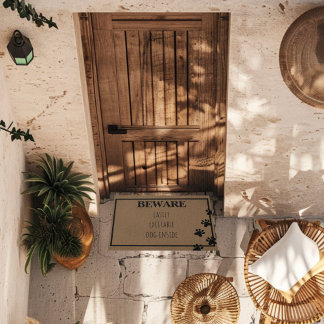 Tapete Típica moderna de Pet Cat Dog Paws personalizada