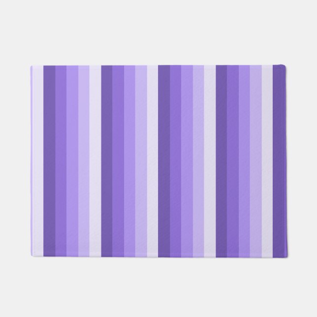 Tapete Tiras de sombra violeta (Frente)