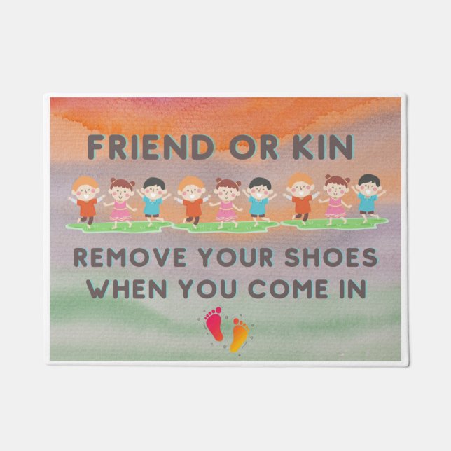 Tapete Tire suas Calçados!  (Frente)