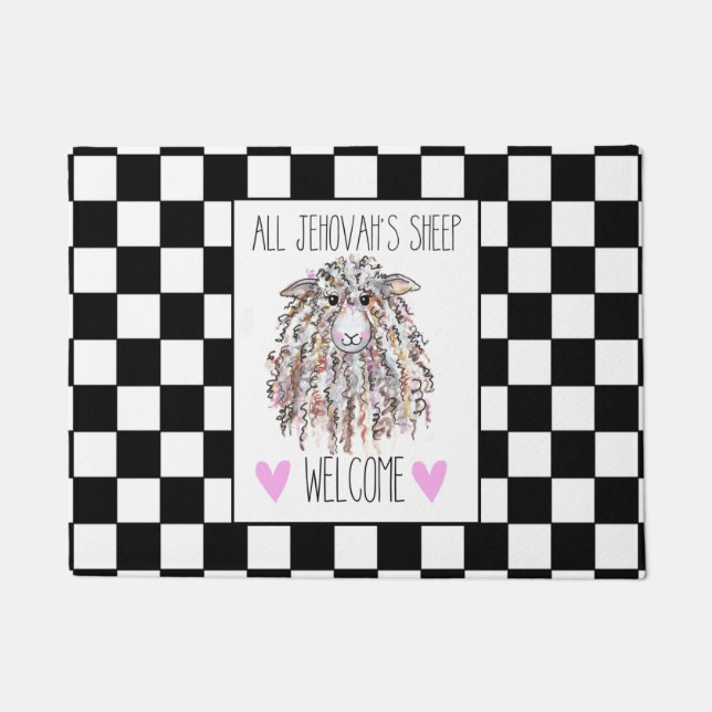 Tapete "Todas as Boas-vindas de Jeová" (Frente)