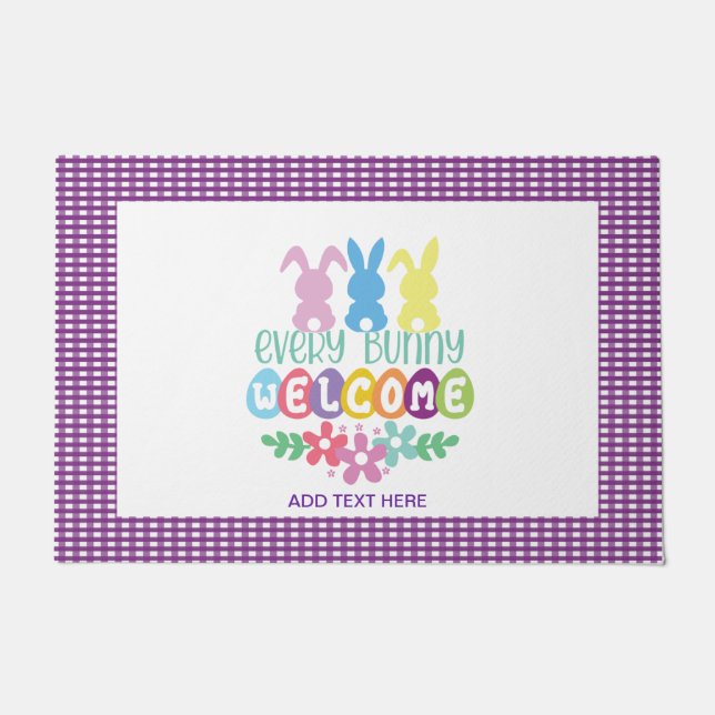 Tapete Todas as Portas de Boas-Vindas (Frente)