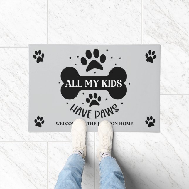 Tapete Todos Os Meus Filhos Têm Patas (Interior)