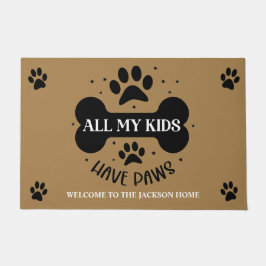 Tapete Todos Os Meus Filhos Têm Patas