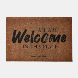 Tapete Todos são bem-vindos.