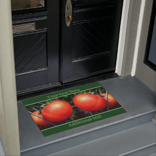 Tapete Tomates De Jardim Vermelho Na Vinha Personalizados