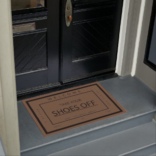 Tapete Tome seus calçados fora do doormat