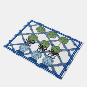 Tapete Topiary Chinoiserie Ginger Jar Jars Doormat Rug
