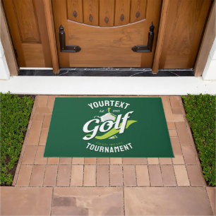 Tapete Torneio de Golfe do nome Pro Golf Torphy Golfing