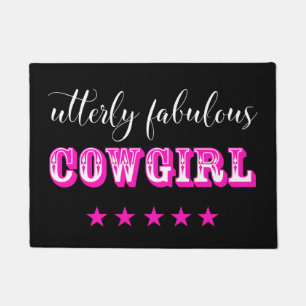 Tapete Totalmente fabulosa "COWGIRL"