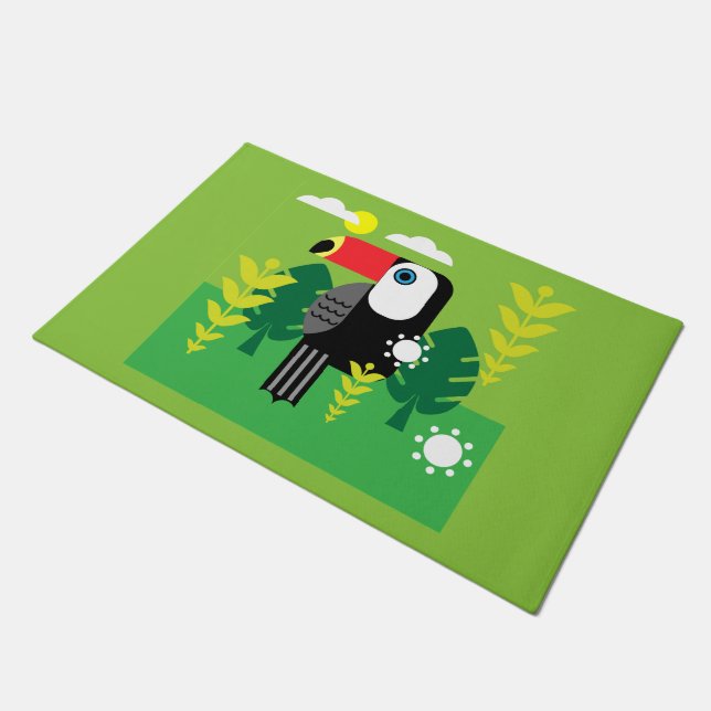 Tapete Toucan Tropical Bird (Inclinado)