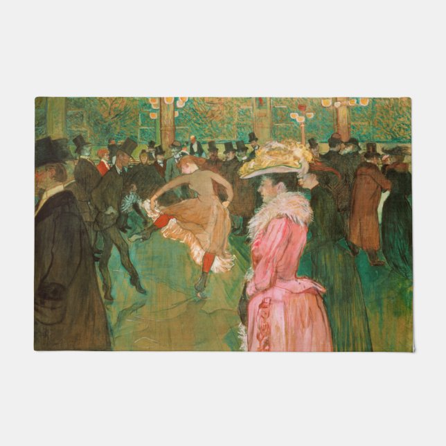 Tapete Toulouse-Lautrec - Na Rota, A Dança (Frente)