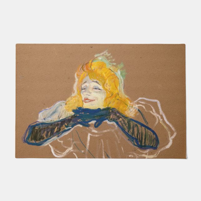 Tapete Toulouse-Lautrec - Yvette Guilbert Singing (Frente)