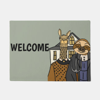 Tapete Trabalhos de arte góticos americanos engraçados da