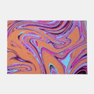 Tapete Traço Colorido do Padrão de Textura Marble