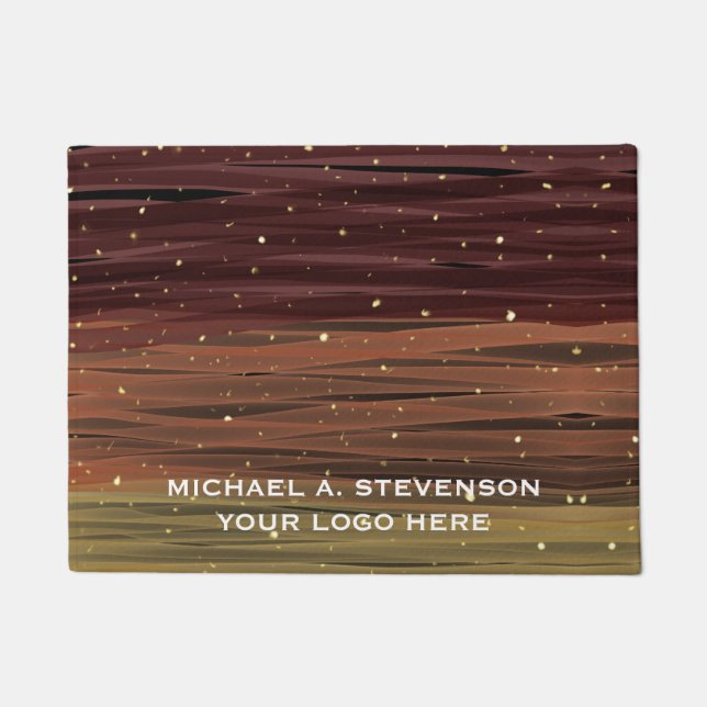 Tapete Traços de pintura de abstrato personalizados (Frente)