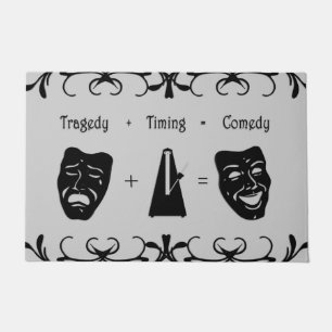 Tapete Tragédia + Timing Igual ao Teatro de Comédia
