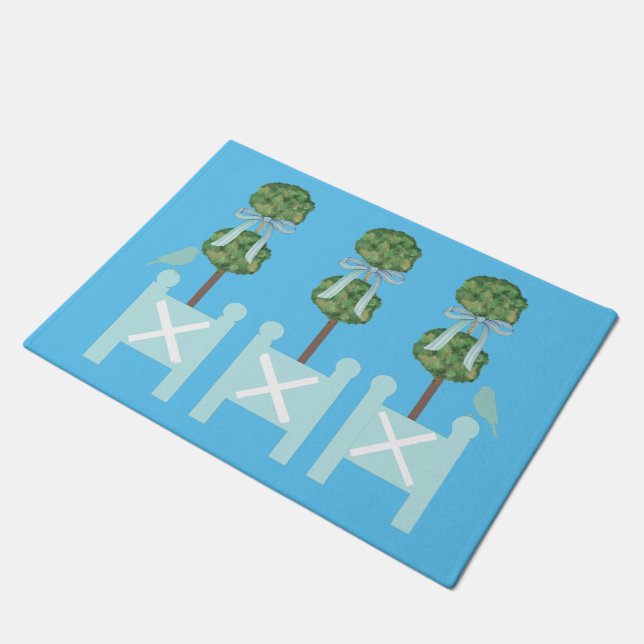 Tapete Travesseiro decorativo de pássaros Tópicos Turques (Inclinado)