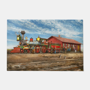 Tapete Trem - Locomotiva - Apache Número 23 1868