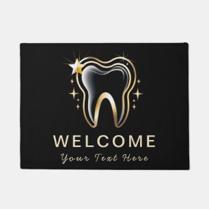 Tapete Trendst Dentist Professional Dental Black Dourado