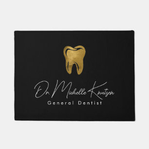 Tapete Trendst Dentist Professional Dental Black Dourado