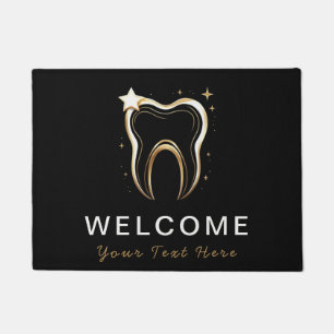 Tapete Trendst Dentist Professional Dental Black Dourado