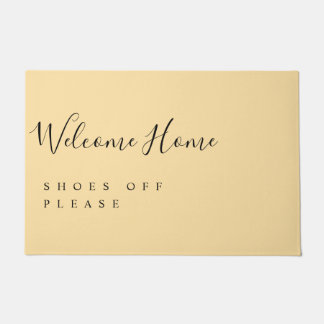 Tapete Trendy Modern Minimal Welcome Shoes Off 