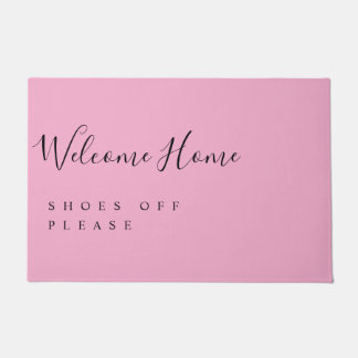 Tapete Trendy Modern Minimal Welcome Shoes Off 