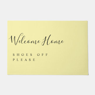 Tapete Trendy Modern Minimal Welcome Shoes Off 