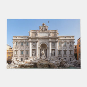 Tapete Trevi Fountain no início da manhã - Roma, Itáli