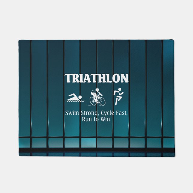 Tapete Triathlon SUPERIOR (Frente)