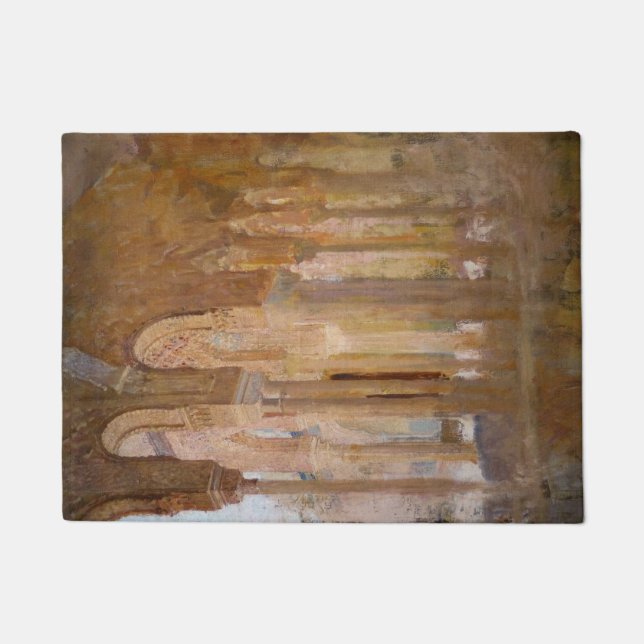 Tapete Tribunal dos Leões, Alhambra (por Henri Regnault) (Frente)