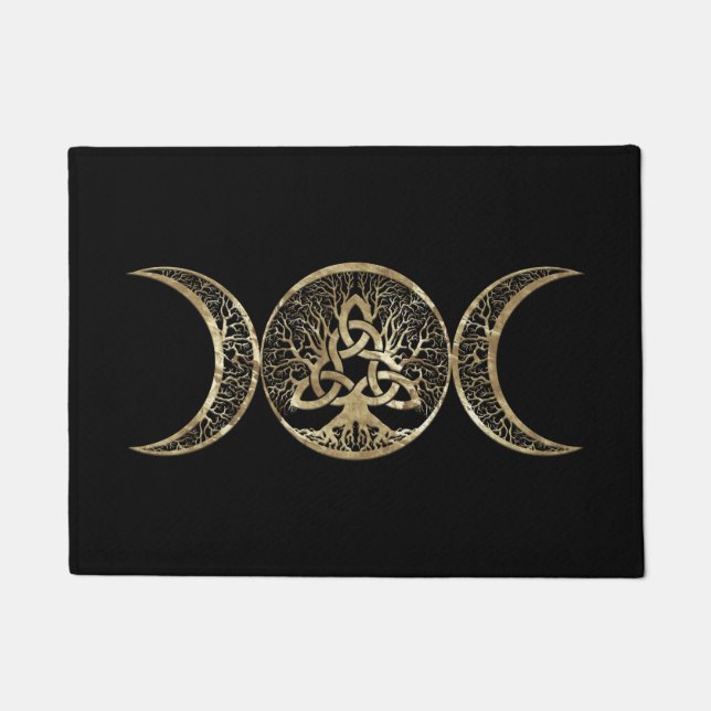 Tapete Triple Moon Tree of Life Triquetra (Frente)