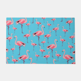 Tapete Tropical Summer Pink Flamingo Pattern