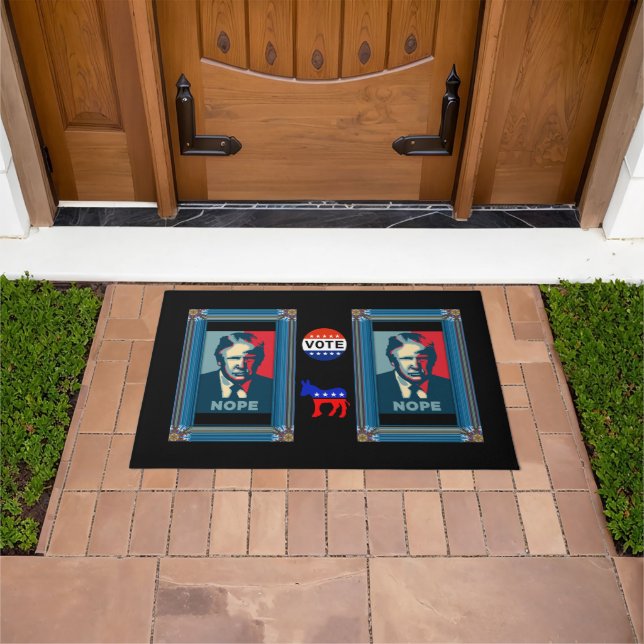 Tapete Trump Nope Doormat (Ar livre)