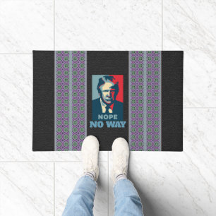 Tapete Trump Nope No Way Doormat