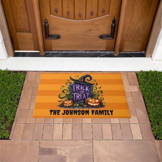 Tapete Truque ou Tratar Cute (Ar livre)