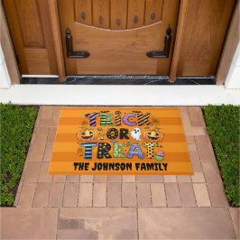 Tapete Truque ou Tratar Cute