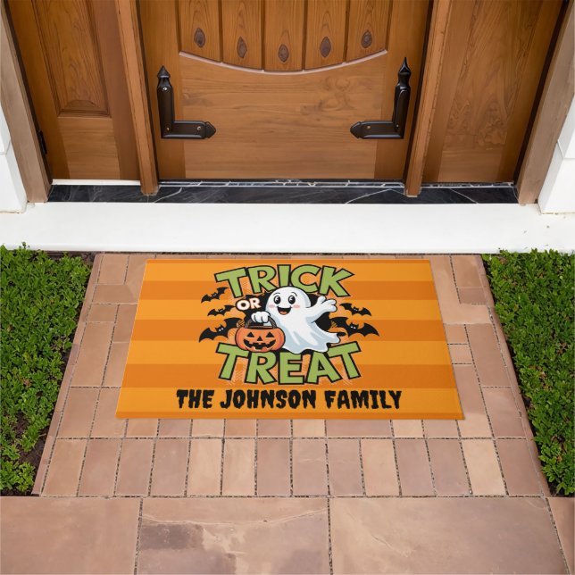 Tapete Truque ou Tratar Cute (Ar livre)