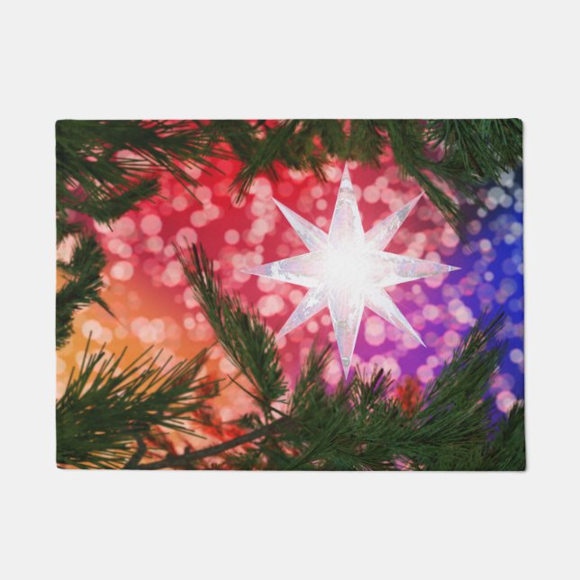 Tapete Tudo Está Bem Na Porta De Natal (Frente)