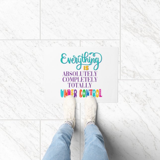 Tapete Tudo Está Totalmente Sob Controle (Interior)