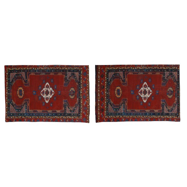 Tapete Turco Persa Oriental Antigo (Frente - conjunto)