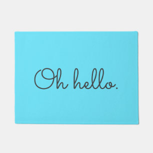 Tapete Turquesa e Cinzas