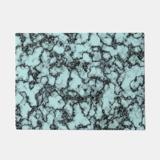 Tapete Turquoise Marble Pattern (Frente)