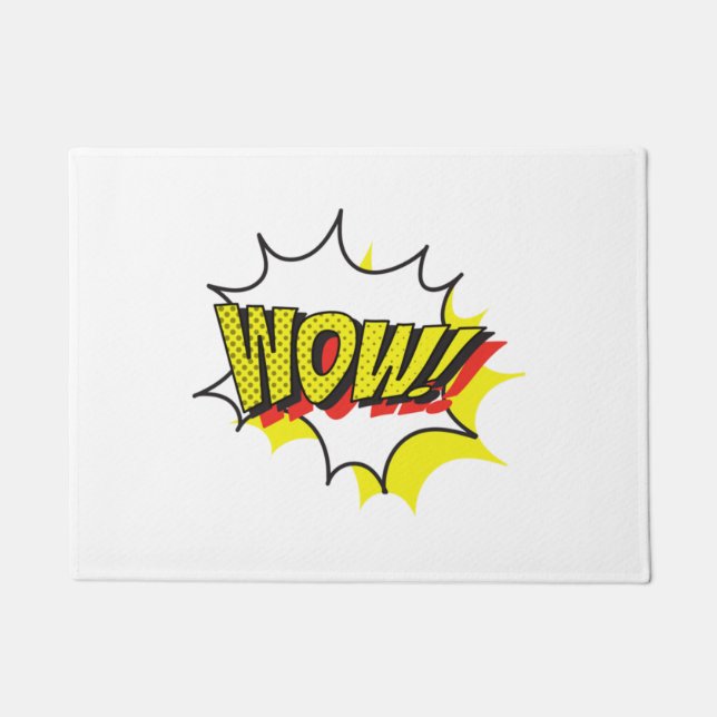 Tapete Uau dia livre Clássico (Frente)