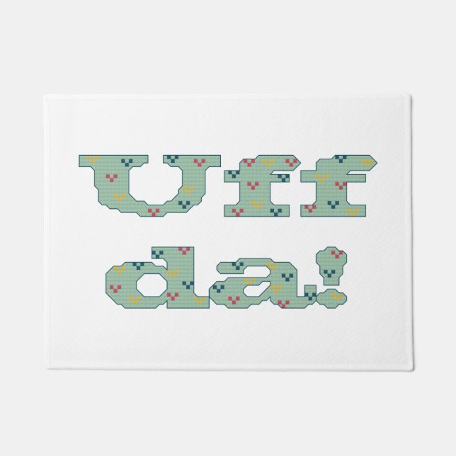 Tapete Uff da! (Frente)