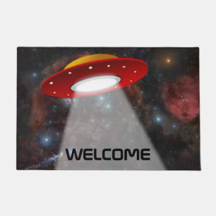 Tapete UFO dos pires de vôo do Extraterrestrial